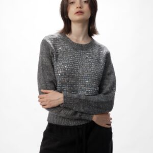 CA2402 Sweater de lana con lentejuelas PARIS