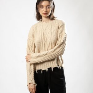 CA2425 Sweater Trenzado POLI