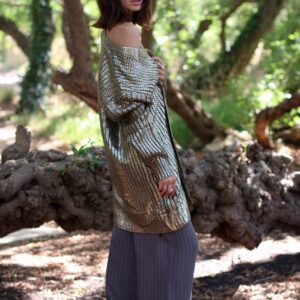CA2416 Cardigan Metalizado KHLOE