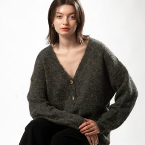 CA2417 Cardigan Oversize PRUN