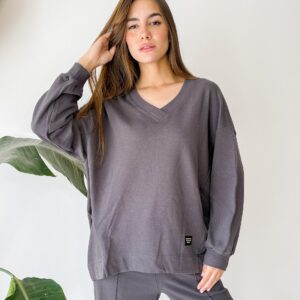 GP415 Buzo Rústico V Neck