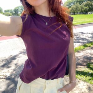 CA218 Remera manga corta de algodón y Lycra