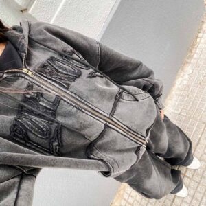 CAJ0014 Campera de algodón frisado PURE ROCK
