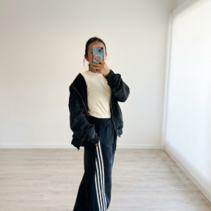 J0028 Pantalón de Algodón Frisado STRIPES
