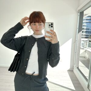 KN006 Cardigan Cuello Redondo JOSSIE