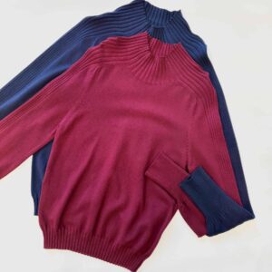 KN008 Sweater liviano cuello alto EDEN