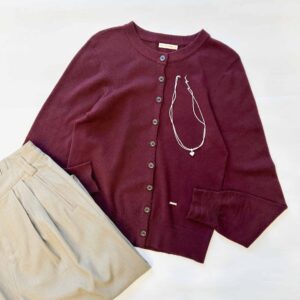 KN024 Cardigan de lana CECI